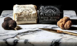 Beurre Plaquette - Duo d'Exception : Truffe Noire & Truffe Blanche