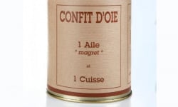 Ferme de la Garrigue Haute - Confit d’oie 700g (1 cuisse 1 magret )