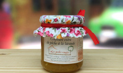 Les Perles Rouges - Confiture Extra De Pêche À La Lavande