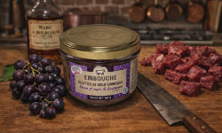 La Maison du Charolais - Pâté de Bœuf Charolais aux raisins et marc de Bourgogne 180g