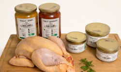 La ferme du Caillaud - Colis gourmand BIO – poulet et conserves