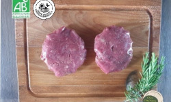 Ferme GAEC Côte Pardin - [SURGELE] 30-32 Beef Haché / Préparation Burger de Boeuf BIO Race Aubrac
