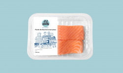 La Paysanne des Mers - Pavés de Saumon Ecosse sans arêtes 2x150g - lot de 4