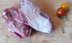 Les Volailles de la Garenne - Hauts de cuisses de poulet X4