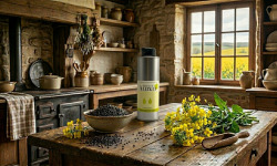 Huilerie d'Auron - Huile vierge de colza - Origine France - 0,25L