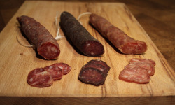 Les Jambons de Lessay - TRIO DE SAUCISSES SECHES Jambon Canard Poulet