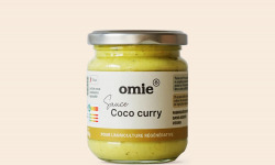 Omie - Sauce coco curry jaune de Madras - 190 g