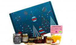 Le safran - l'or rouge des Ardennes - Coffret cadeau de Noel Voyage Gourmand