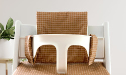Timouny - Coussin Cassonade pour chaise haute Tripp Trapp