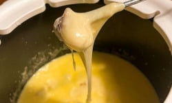 La Fromagerie PonPon Valence - Fondue Suisse moitié moitié