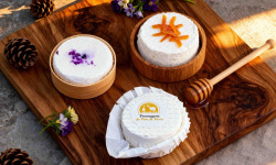 Beurre Plaquette - Selection de 3 Fromages de  Chèvre frais  du Pont de Pierre  (Sucré)