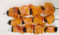 Ferme de la Paumerais - BROCHETTE DE POULET CURRY (x6) - 1,7 Kg