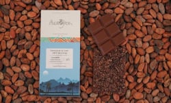 Acaoyer - Tablette de chocolat Lait/ Grué de cacao- 51%-Colombie