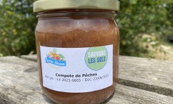 Ferme Sinsac - Compote de Pêches du jardin maison 200 grs