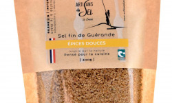 Artisans du Sel - Sel fin de Guérande aux Épices Chaudes Méditerranéennes – Recharge 200g | Artisans du Sel