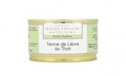 Maison PAPILLON - Artisan depuis 1955 - Terrine de Lièvre au Thym 130g