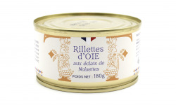 Ferme des Fayards - Rillettes d’Oie aux éclats de Noisettes torréfiées 180g