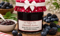 Maison Schmid - Confiture Extra de Christine Ferber - Mûre des bois et myrtilles des jardins d'Alsace