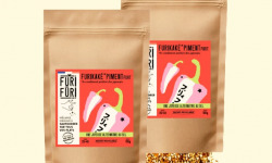 FuriFuri - Condiment sésame & algues- Furikaké- éco recharge Piment Fort Duo