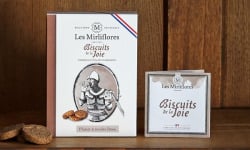 Les Mirliflores - Biscuits cannelle éclats d'amandes - Biscuits de la joie 160g