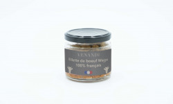 Venandi Sauvage par Nature - Rillette de Bœuf Wagyu 100% français - 12x150g