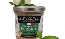 Terre de Gallie - Terrine de perdrix chèvre basilic