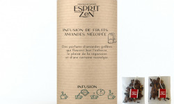 Esprit Zen - Infusion de Fruits "Amandes Mélopée" - Boite de 20 Infusettes
