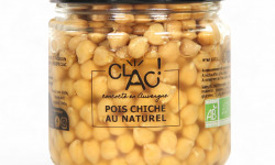 CLAC Conserverie - Pois Chiche au Naturel bio - 400g