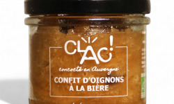 CLAC Conserverie - Confit d'oignons à la bière artisanale bio - 110g