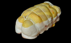 Boucherie Charcuterie Traiteur Lionel Ghérardi - [Précommande] Rôti de Poularde Label Rouge farci au Foie gras et Morilles - 2kg