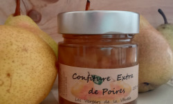 Les Vergers de la Vautée - Confiture Extra de Poires  250g