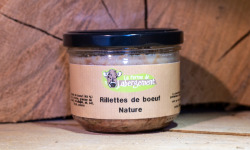 La Ferme de Labergement - Rillettes de bœuf nature 200 g