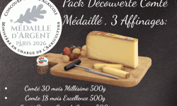 Constant Fromages & Sélections - Colis découverte Comté Médaillé 2026 - 3 Affinages de Comté