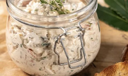 L'OLIVERAIE DU COUDON - Rillettes d’Huître – 130 ml (95 g) brut 212gr