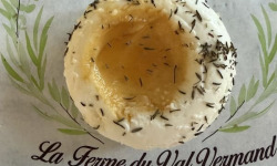 La Ferme du Val Vermand - Fromage de chèvre frais miel et thym  x1