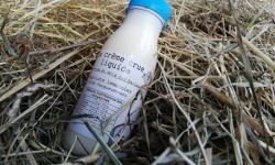 La Ferme du Bois des Saules - Crème crue liquide 33%MG - bouteille 25 cL Lot X12