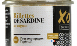XO Gourmet - Rillettes de sardine et au cognac 90g