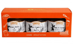Biscuiterie des Vénètes - Canopée - Coffret mini pot de confiture