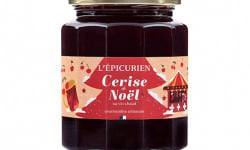 L'Epicurien - Confiture Cerise de Noël - Cerise au Vin Chaud - 320g