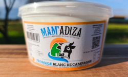 Mam'Adiza - Fromage blanc de campagne 500g