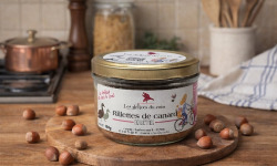 La Maison du Charolais - Rillettes de canard aux noisettes 180g