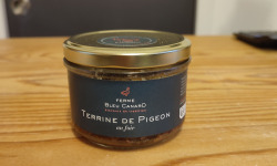 Ferme Bleu Canard - lot de 12 terrines de pigeon au foie