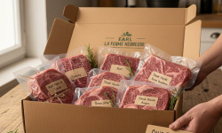 La Ferme Heureuse - Colis Bœuf Angus FAMILIAL - 10 kg