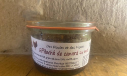 Des Poules et des Vignes à Bourgueil - Effiloché de canard au miel