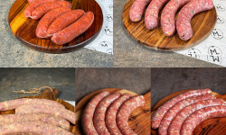 Maison Lascours - Colis de l'Été - Saucisses Découvertes