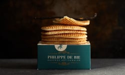 Gaufres Artisanales de Philippe de Bie - Gaufre Vanille Bourbon De Madagascar - Boîte De 6