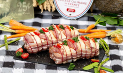 La ferme Grandvillain - Roti de poulet fermier Lard Comté - 800g