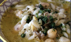 Graines Précieuses - Soupe au Poulet Fermier et Pois Chiches De Tourves.