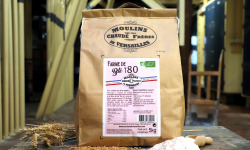 Moulins de Versailles - Farine De Blé Bio T80 / Bise - 5kg