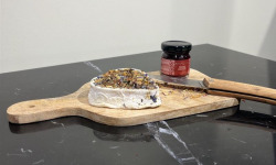 Fromage Gourmet - Coeur de chèvre aux fleurs 100g